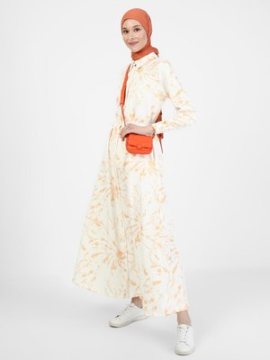 Batik Desenli Gömlek Orange Batik Desenli Gömlek Orange