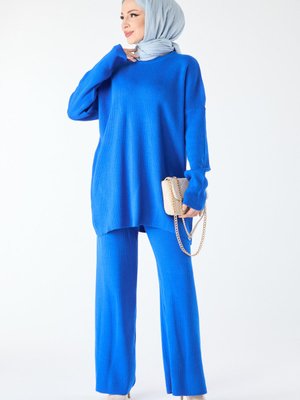 Saks Triko Takım Saks Triko Takım