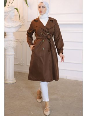 Kahverengi Trençkot