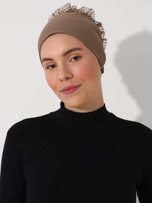 Koyu Vizon Topuzlu Bone