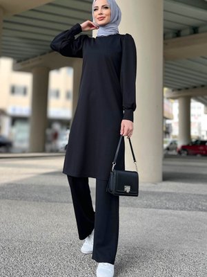 Sıyah Tunik Pantolon Sıyah Tunik Pantolon