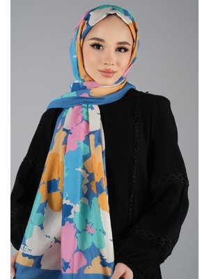 Mavi Monaliza Şal