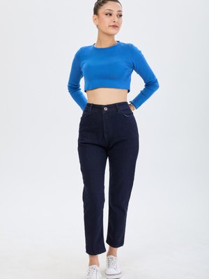 Lacıvert Kot Pantolon Lacıvert Kot Pantolon