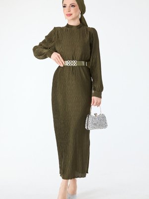 Hakı Abiye Elbise Hakı Abiye Elbise