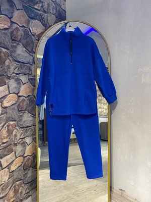 Yarım Fermuarlı Şardonlu Kalın Eşofman Takımı Yarım Fermuarlı Şardonlu Kalın Eşofman Takımı