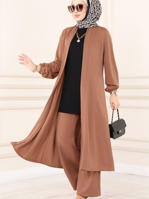 Taba & Siyah Salaş Üçlü Takım Taba & Siyah Salaş Üçlü Takım