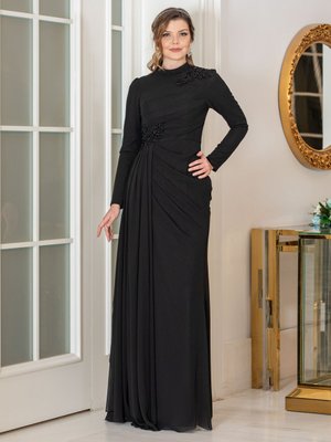 Siyah Mayda Abiye Siyah Mayda Abiye