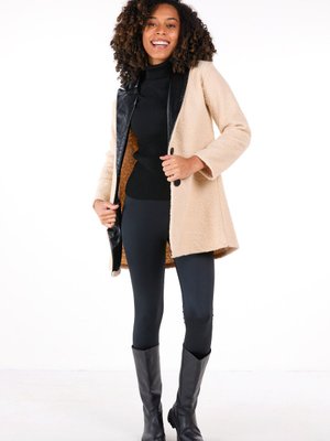 Krem Kaşe Kaban Krem Kaşe Kaban