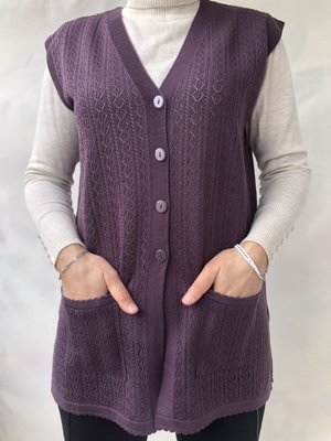 Merserize Kısa Anne Yelek Merserize Kısa Anne Yelek