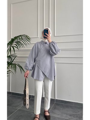 Butik Emimoza Rita Kimono Tasarım Gömlek