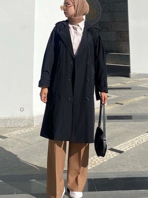 Kolları Pileli Trenç