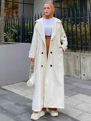 Against Omuz Apoletli Trençkot