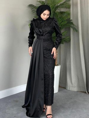 Sema Abiye Elbise Siyah Sema Abiye Elbise Siyah