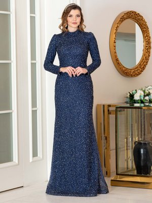 Lacivert Nariya Abiye Lacivert Nariya Abiye