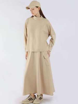 Yarım Balıkçı Yaka Cepli Spor Takım Taş Yarım Balıkçı Yaka Cepli Spor Takım Taş