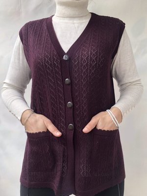 Merserize Kısa Anne Yelek