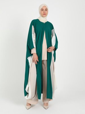 Zümrüt Yeşili Ferace Zümrüt Yeşili Ferace