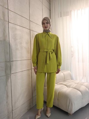 Taş Detaylı İkili Takım Taş Detaylı İkili Takım