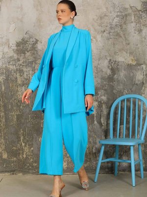 Mavi Ceketli Tulum Mavi Ceketli Tulum