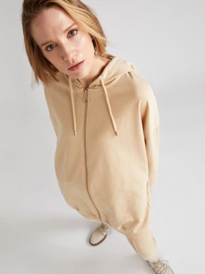 Kapüşonlu Sweat Tunik Hırka