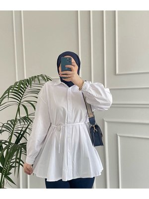 Butik Emimoza Love Gömlek Beyaz
