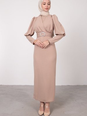 Kalem Çapraz Sukuba Elbise