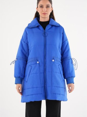 Beli Lastikli Saks Şişme Mont Beli Lastikli Saks Şişme Mont