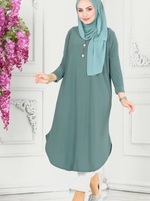 Mint Basic Sandy Tunik Mint Basic Sandy Tunik