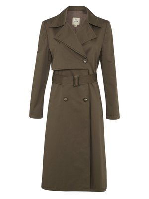 Rüzgarlık Detaylı Trençkot Rüzgarlık Detaylı Trençkot