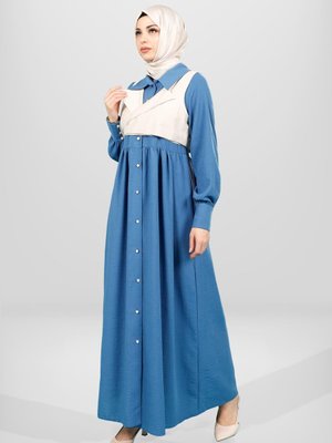 Saks Mavi Mavisi Elbise Saks Mavi Mavisi Elbise