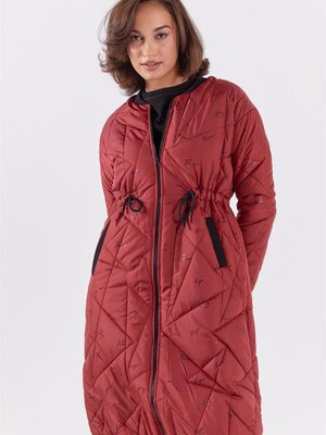 Imzalı Kapitone Bordo Mont