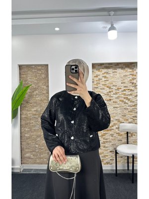 Oversize Payetli Ceket