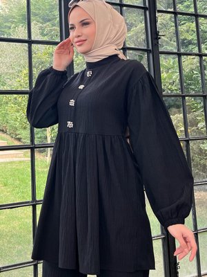 Sıyah Tunik+pantolon
