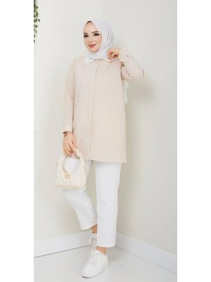 Cizgili Tunik Cizgili Tunik