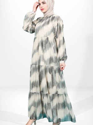 Yeşil Tül Elbise Yeşil Tül Elbise