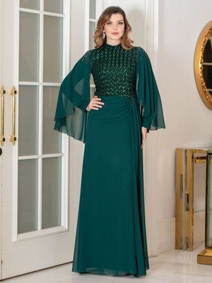 Zümrüt Yeşili Belin Abiye Zümrüt Yeşili Belin Abiye