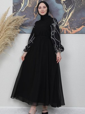 Gümüş Zincir Elbise