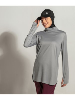 Gym Fıt Balıkçı Yaka Aktif Spor Eşofman Üstü