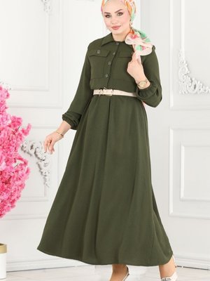 Haki Cep Detaylı Takım Haki Cep Detaylı Takım