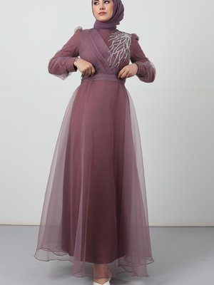 Nisa Abiye Elbise Gül Kurusu Nisa Abiye Elbise Gül Kurusu