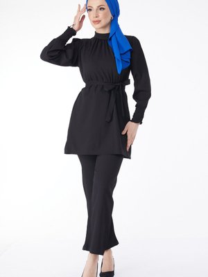 Sıyah Tunik+pantolon Sıyah Tunik+pantolon