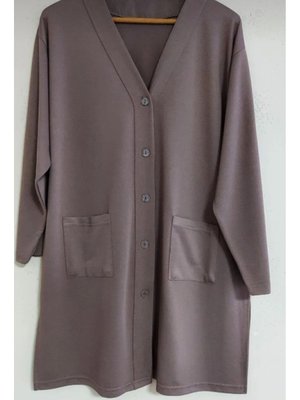 Anne Hırkası Glorya Penye Pamuk Tunik Boy