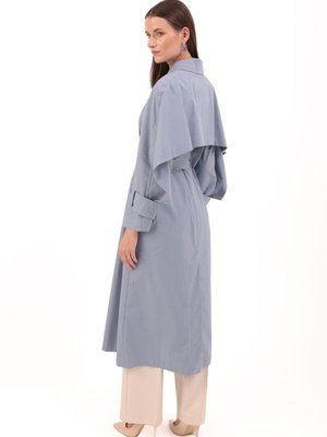 Sırtı Detaylı Trençkot Sırtı Detaylı Trençkot