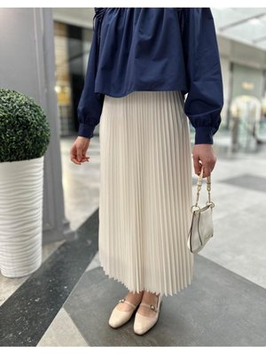 İnce Piliseli Uzun Etek