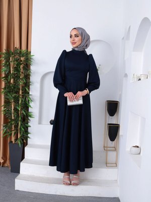 Balon Kol Sukuba Elbise