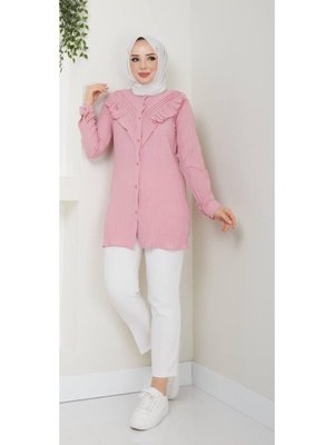 Önu V Fırfırlı Tunik