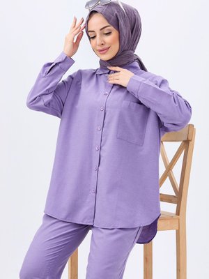 Mor Tunik Pantolon
