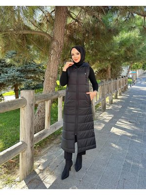 Çift Taraflı Yelek Kışlık Kapitone Şişme Çift Taraflı Yelek Kışlık Kapitone Şişme