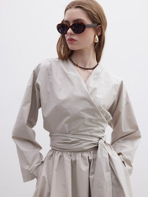 Kimono Tarz Premıum Gömlek Taş