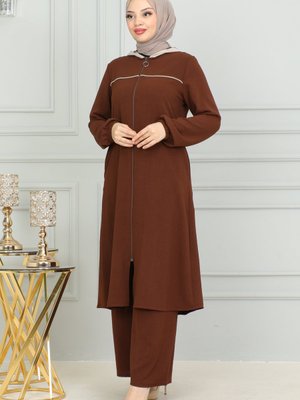 Kadın Tesettür Kap Pantolonlu Spor Takım